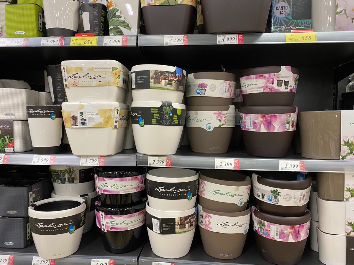 Бренды горшков для цветов: модели от известных брендов Ikea и Lechuza