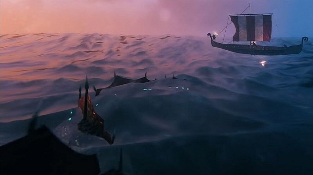 Как найти Морского змея в Valheim?