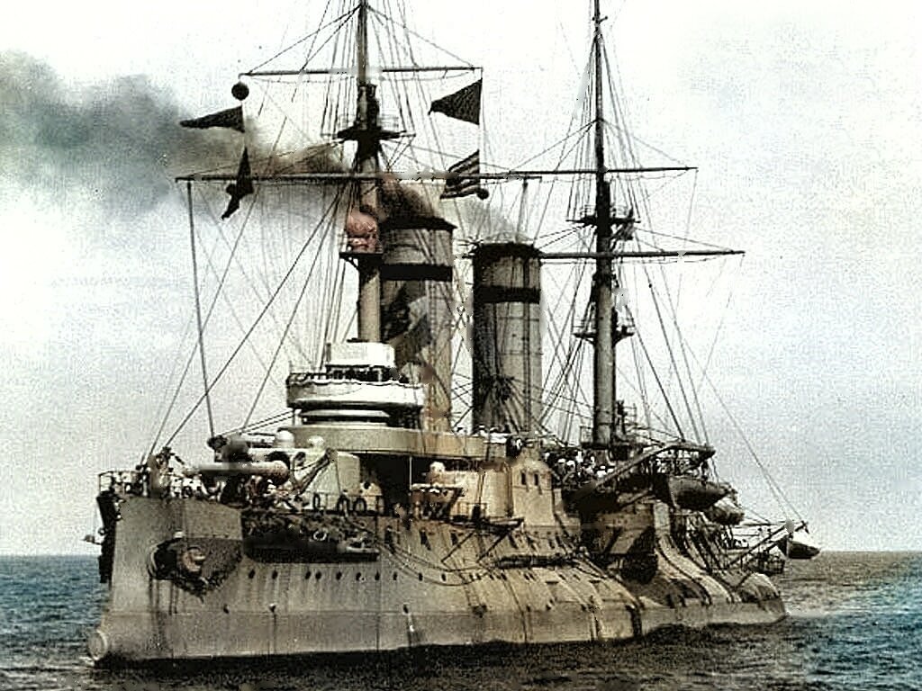 эскадренный броненосец "Цесаревич"