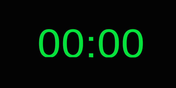 Вот и таймер для удобства 