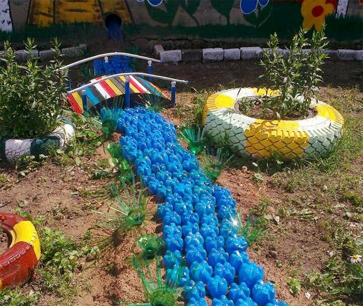 50 фото идей украшения из пластиковых бутылок сделанные своими руками, для сада и дачи