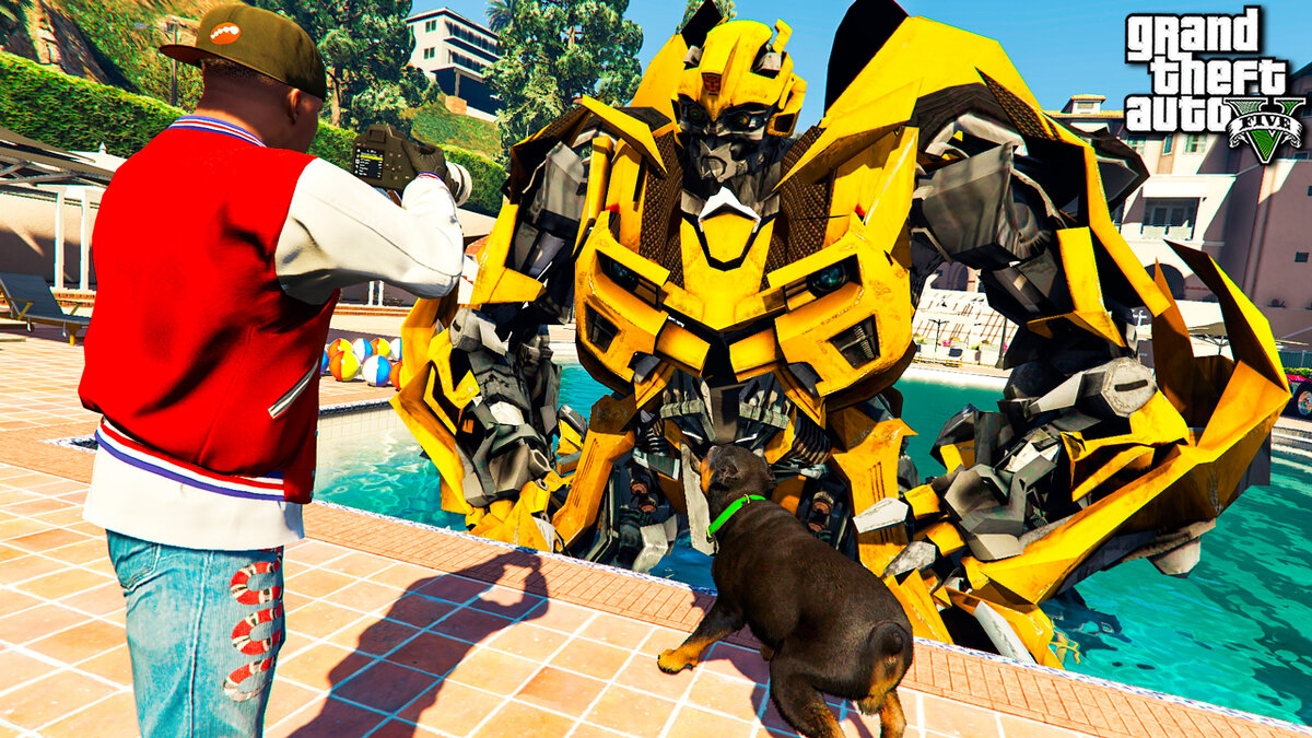 Нашёл Трансформера Бамблби