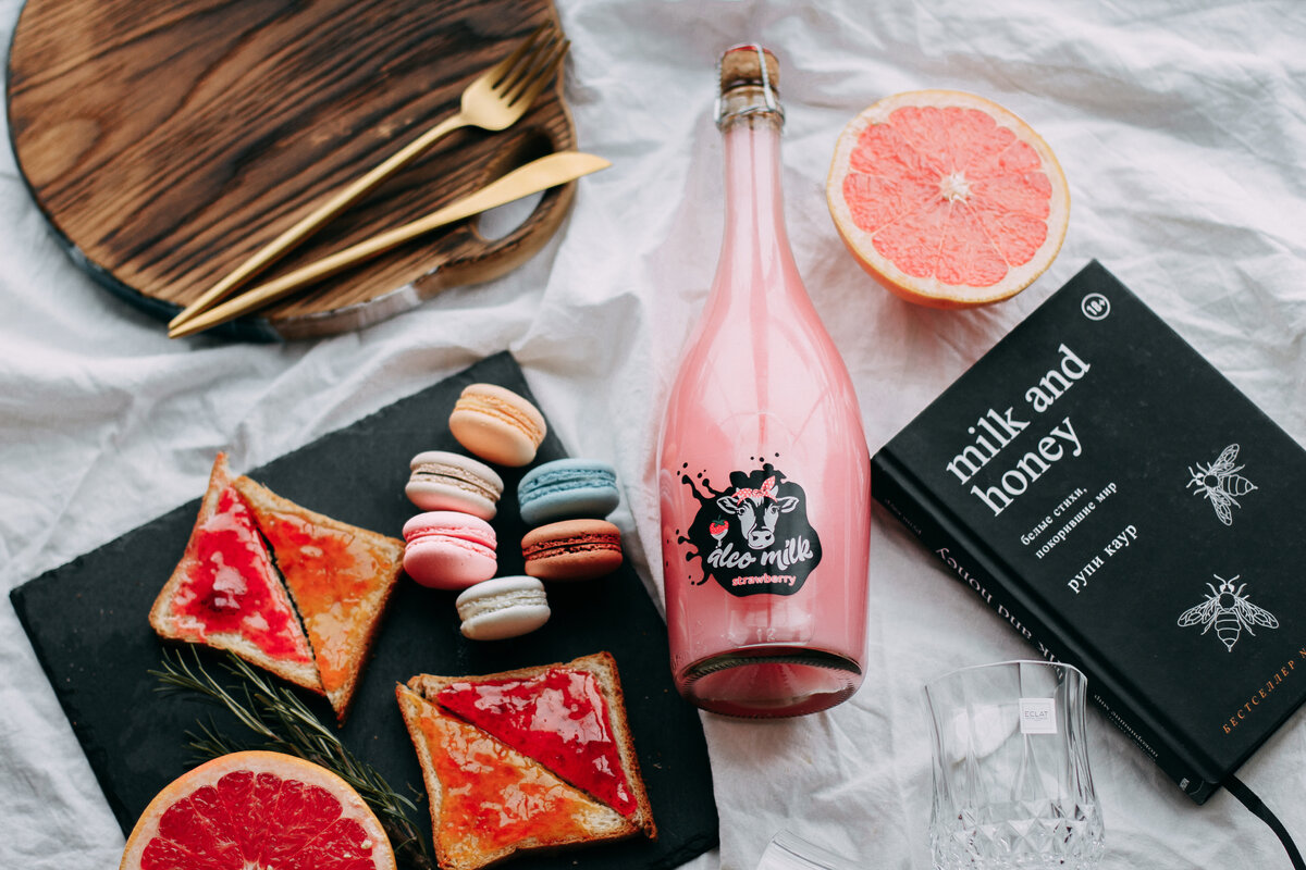 Коктейль «Alco Milk» Strawberry от Минского завода игристых вин