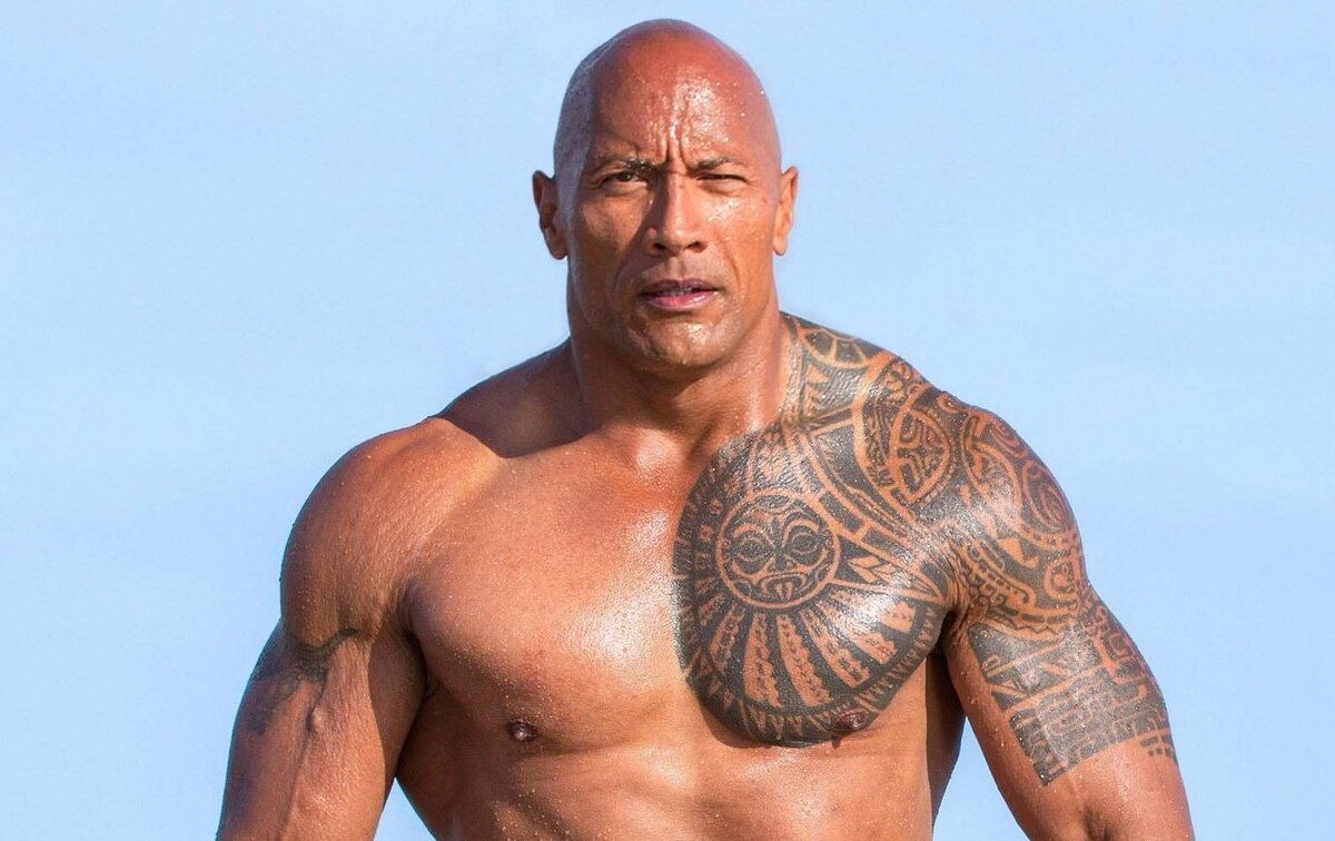 Dwayne Johnson тату