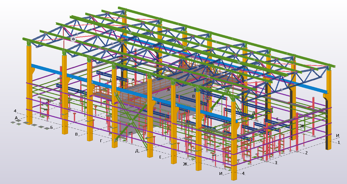 КМД. Каждая деталь подробно проработана.