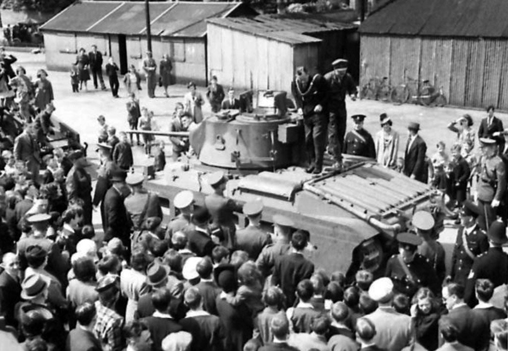 Типичный образец Matilda IV, 1942 год.