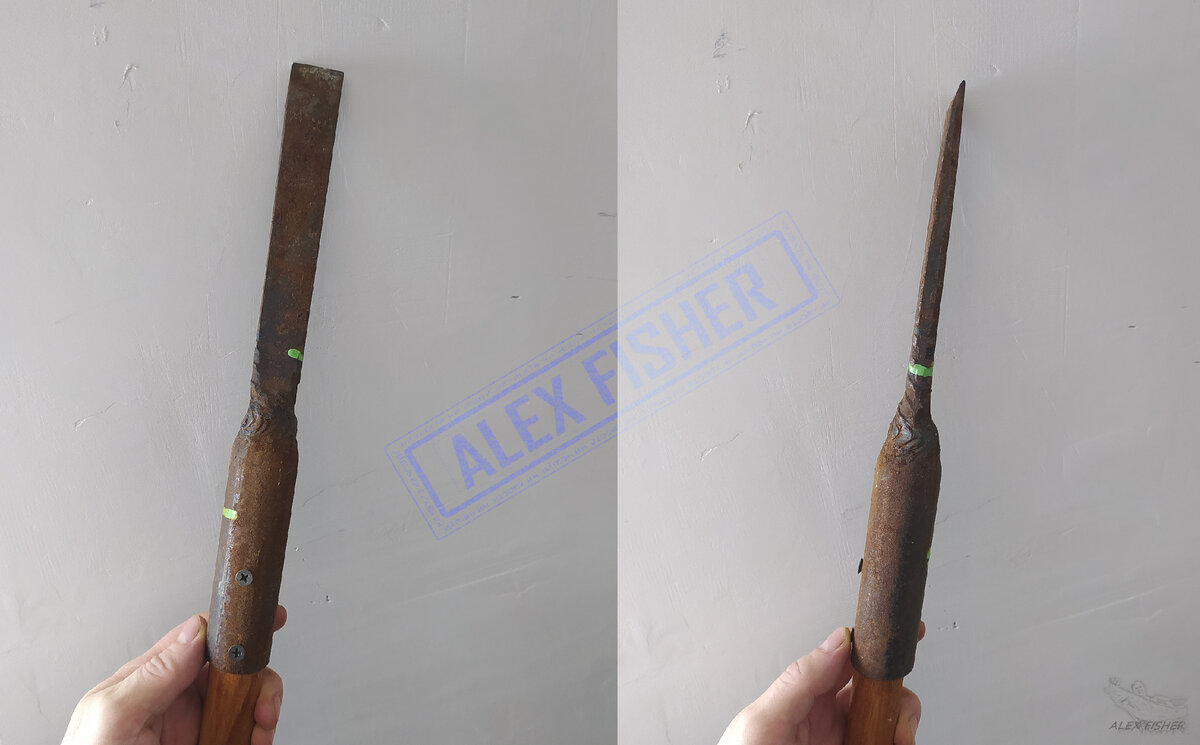 моя старенькая пешня