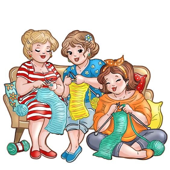 Подружки-рукодельницы