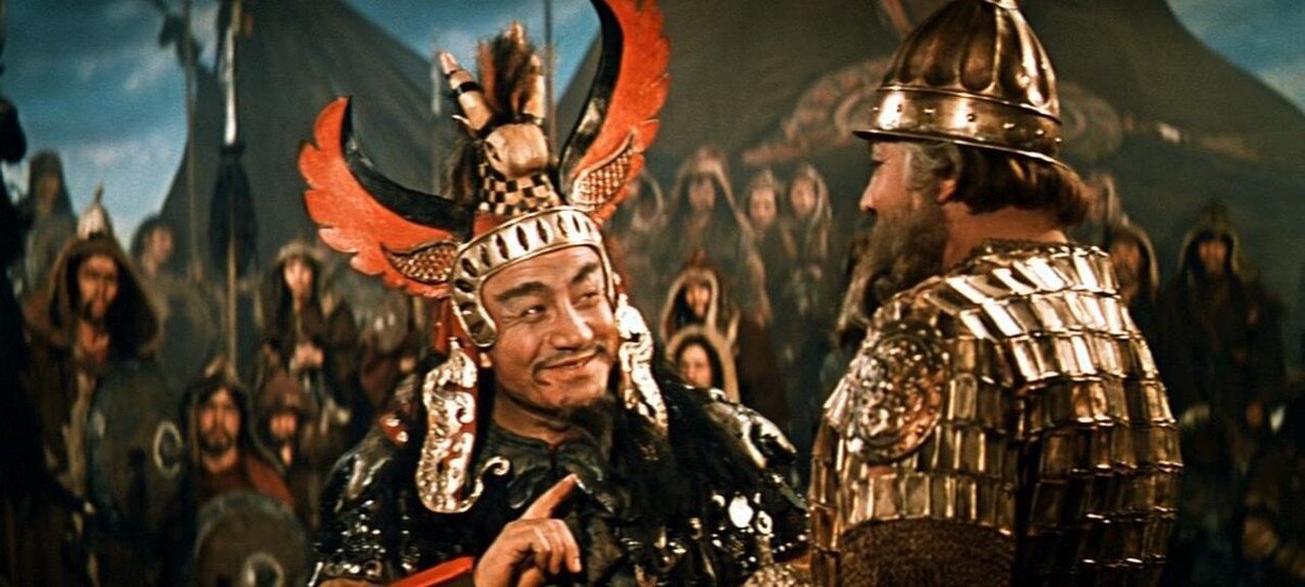 Кадр из фильма-сказки «Илья́ Му́ромец»