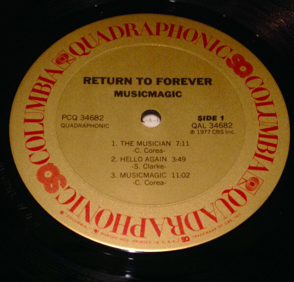 Return To Forever "Musicmagic" LP 4.0 (PCQ 34682)