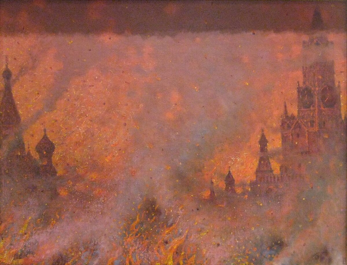 «Зарево Замоскворечья» Василий Верещагин, 1896 год / Wikimedia Commons
