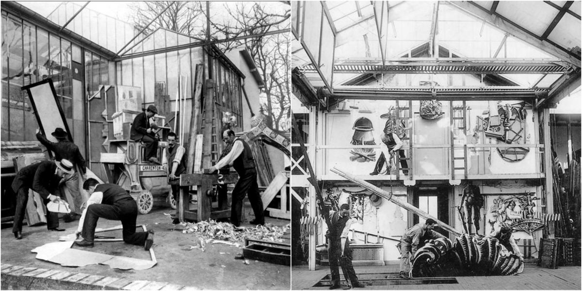 На киностудии «Стар-фильм». Подготовка к съемкам