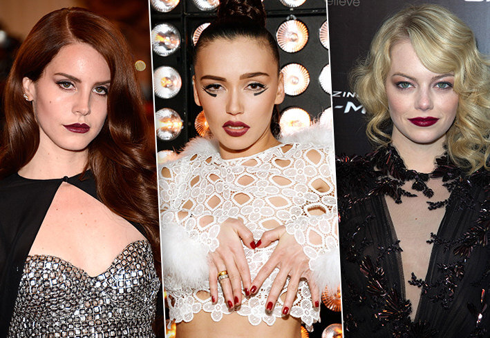     Губы цвета бордо: 7 главных ошибок в макияже на примере звёзд