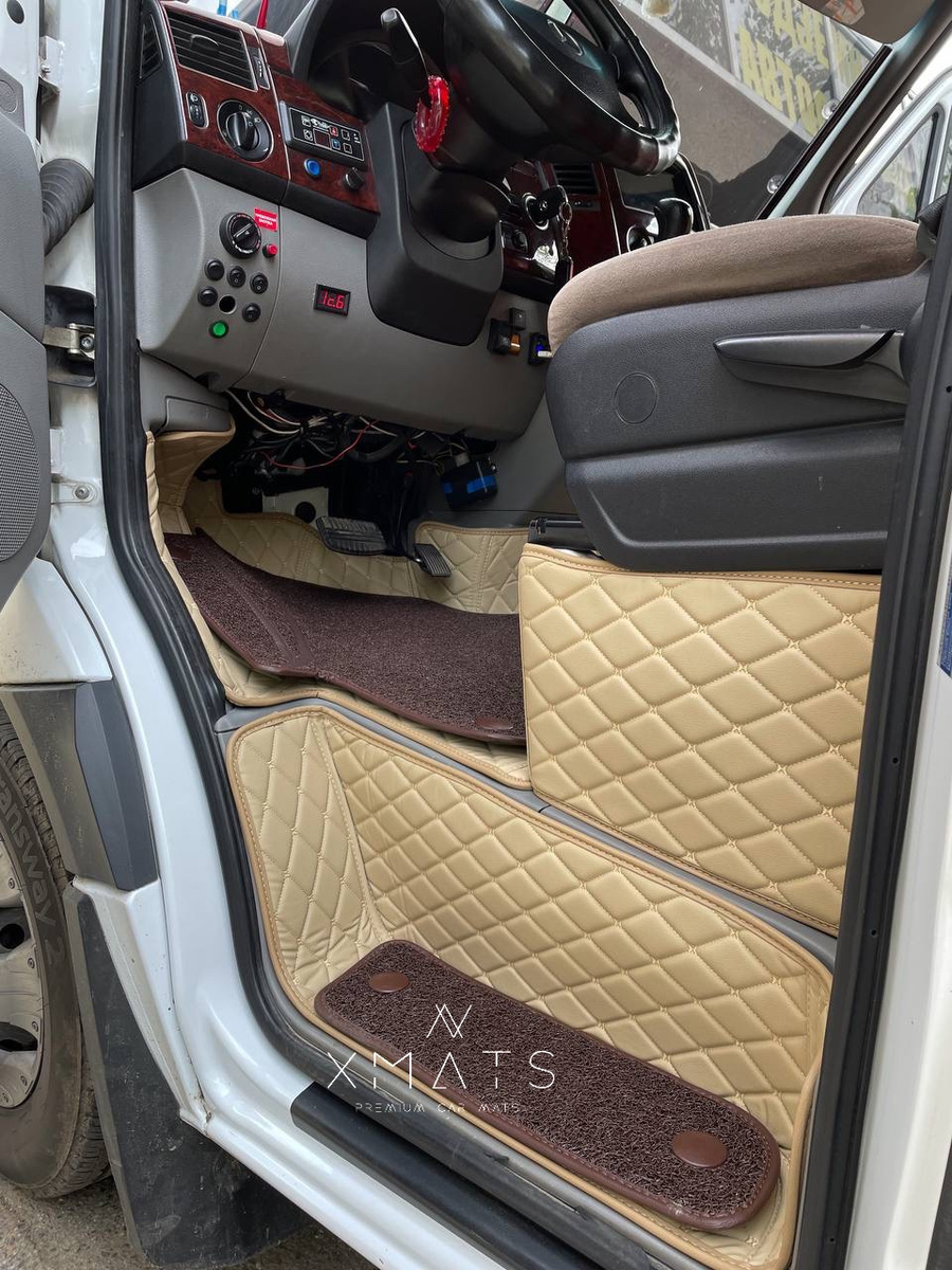 3D коврики из экокожи на Mercedes-Benz Sprinter (NCV3) 2