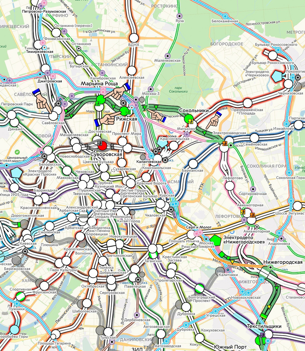 Развитие метрополитена в москве дзен