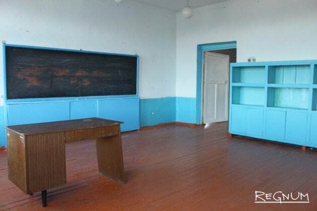    В школе Александра Майер © ИА REGNUM