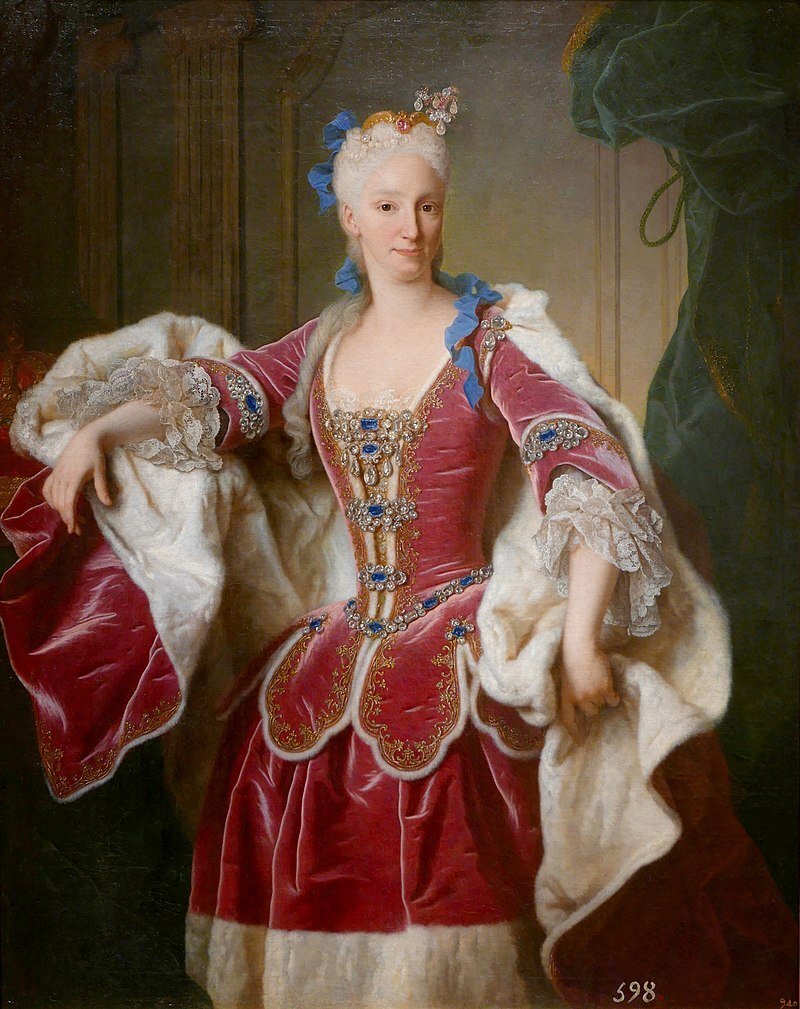 Жан Ранк. Изабелла Фарнезе (1692-1766) - королева Испании. Мать Филиппа, наследница Пармы и Пьяченцы.