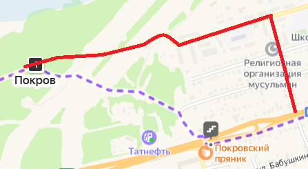 Лучший маршрут в поселок Введенский. Фото автора