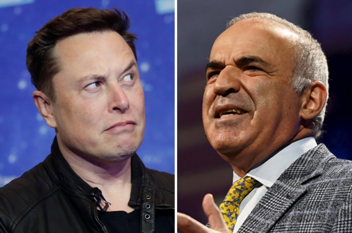    Илон Маск и Гарри Каспаров