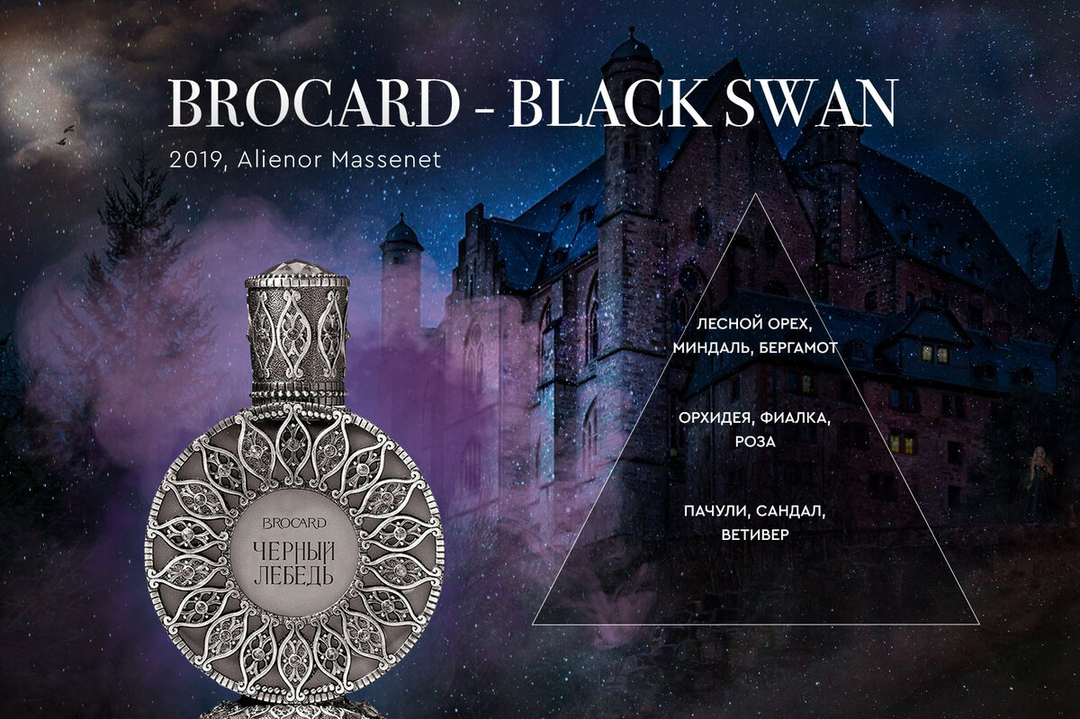 Brocard - Черный Лебедь. Аромат старого замка и привидений