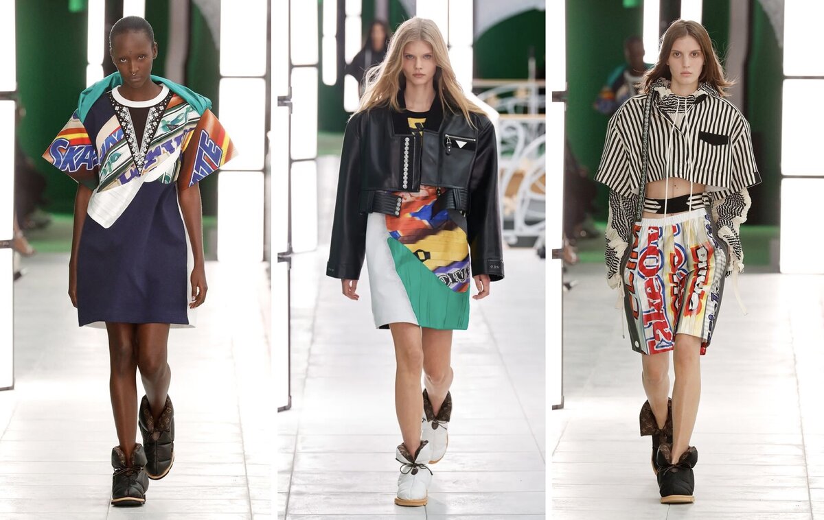Показ Louis Vuitton.