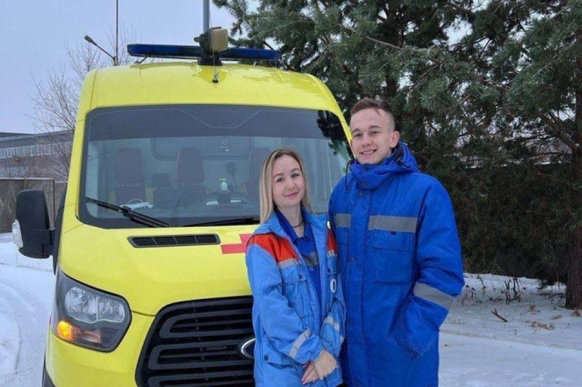    Фельдшеры скорой Виктория Николаева и Назир Ишмакаев вовремя помогли ребёнку.