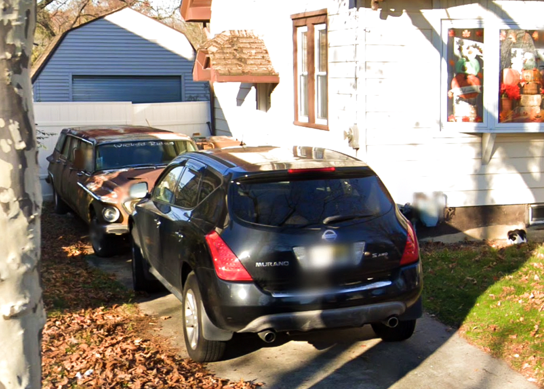 8-дверный лимузин Dodge Dart Wagon Nunrunner 1962 года. 