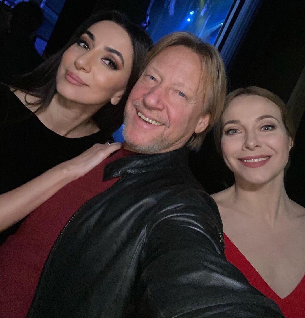 Зара, Дмитрий Харатьян и Екатерина Гусева