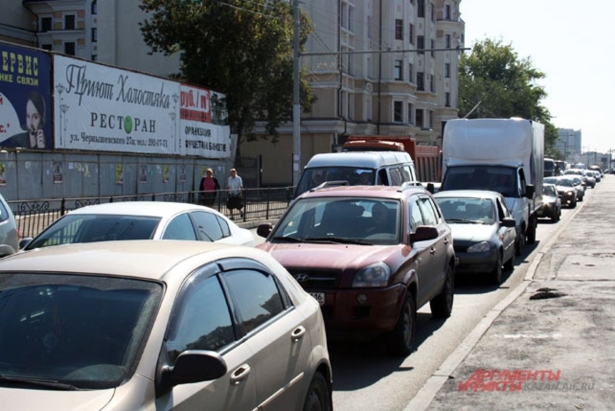    На 8% вырос уровень автомобилизации в Казани