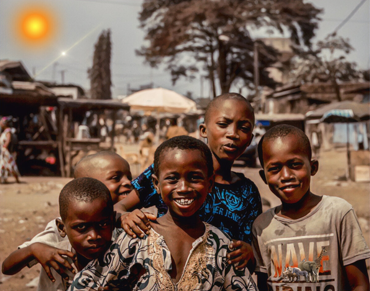 Дети в Африке