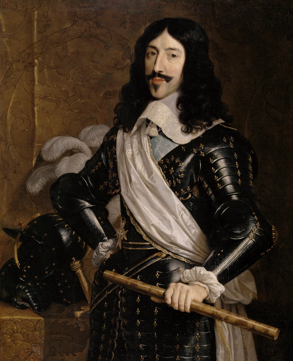 Филипп де Шампенья, «Людовик XIII, король Франции», 1635, холст, масло