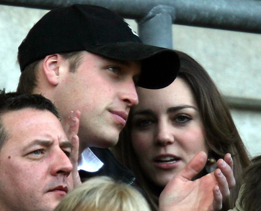 Принц Уильям и Кейт Миддлтон на спортивном соревновании в 2008 году. Фото: FA Bobo/PIXSELL/PA Images/ТАСС