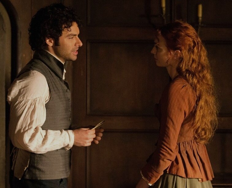 Кадр из сериала "Полдарк"