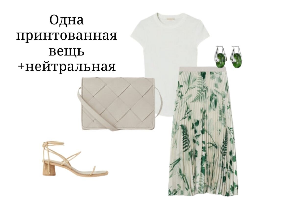 все вещи из HM / коллаж автора 