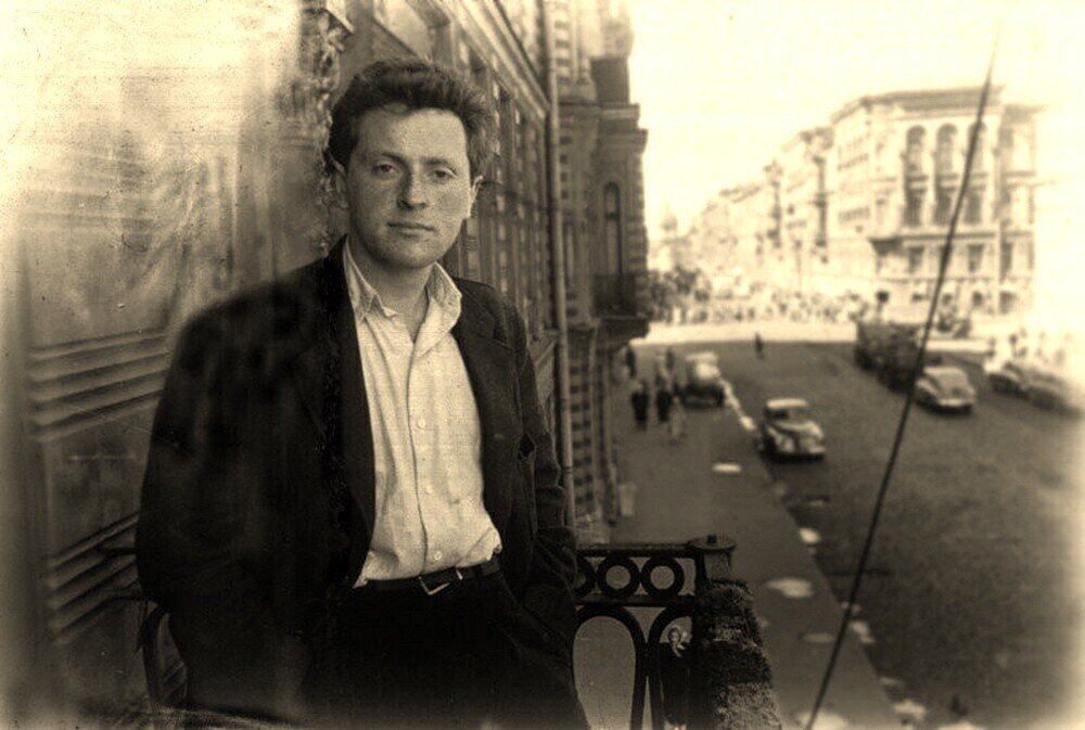 Иосиф Бродский в молодости 