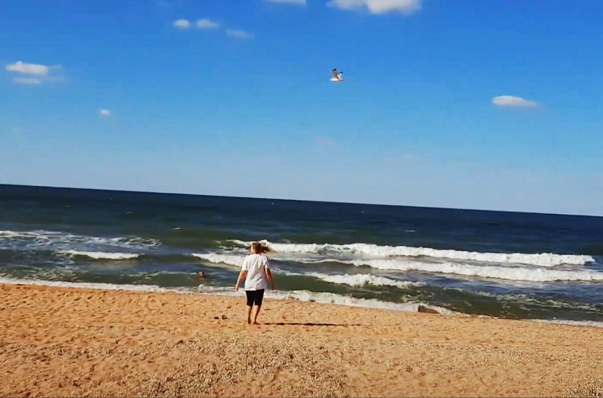 Азовское море.