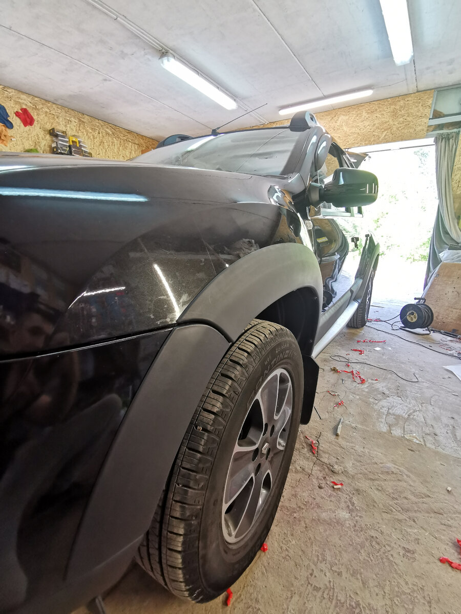 Накладки на арки колёс 