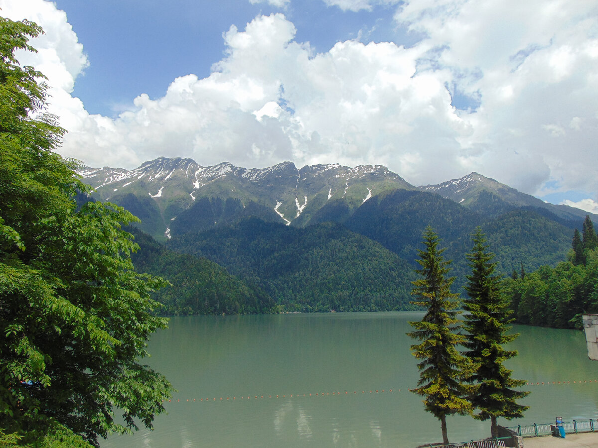 Горы Абхазии, оз. Рица