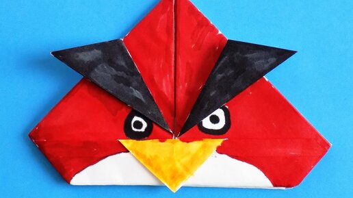 Как сделать энгри бердз из бумаги. Angry Birds of Paper