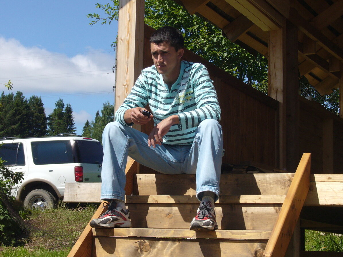 Фото автора. С какой любовью ты строил дачу...