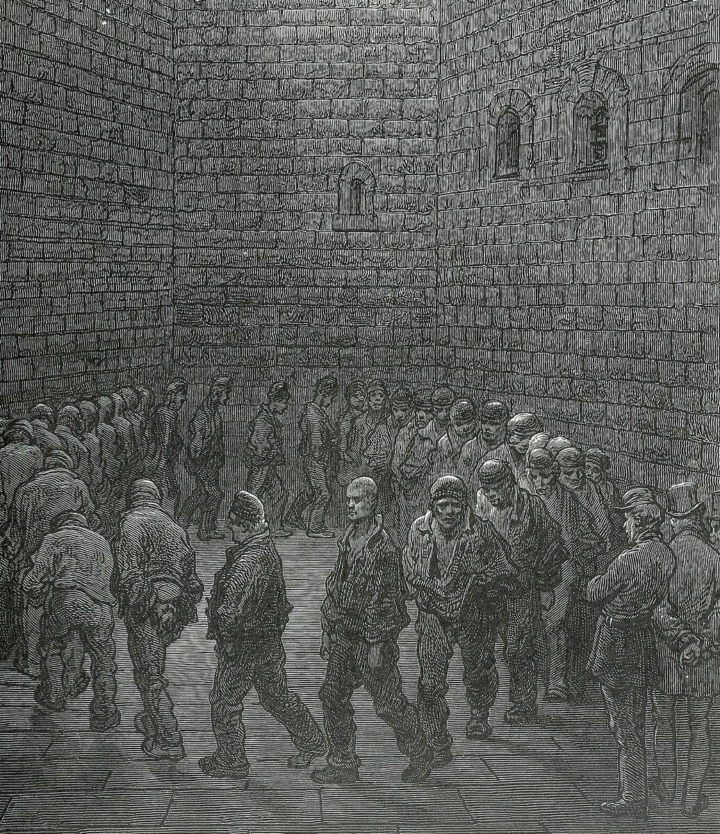 «Острог», Гюстав Доре, 1872 год