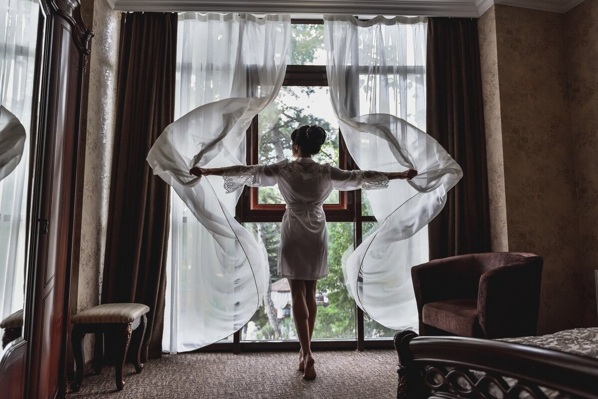 От выбора тюля зависит уровень освещенности комнаты