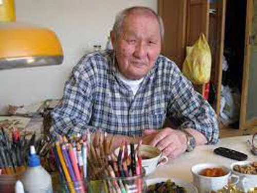 Художник Радна Сахалтуев (род. 1935)