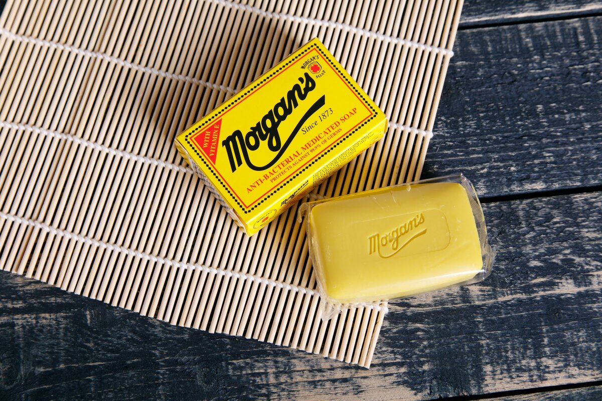 Антибактериальное мыло Morgan's убивает до 99,9% микробов.