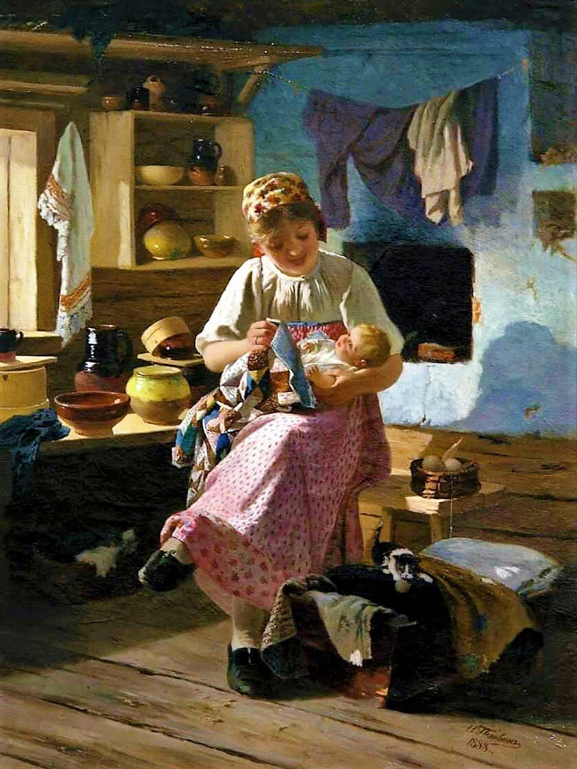 Быт и обычаи крестьян. Убранство русской крестьянской избы. Старинные названиямпредметов. Пример быт. Вещи предметы.