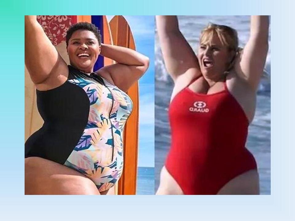 Пышки в купальниках