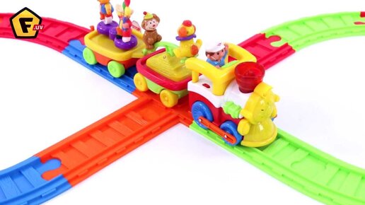 Kiddieland discovery circus store train set