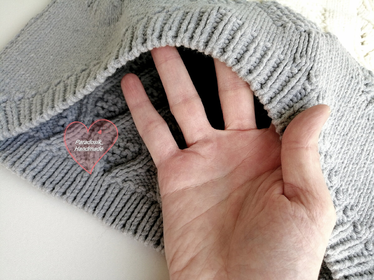 Фабричный край спицами