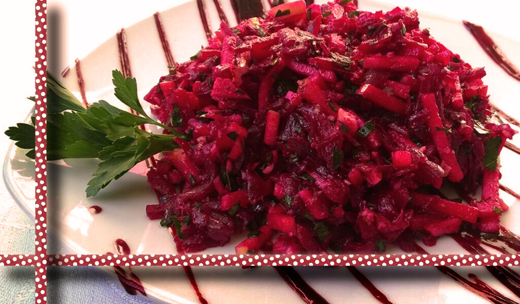Свекла с яблоком