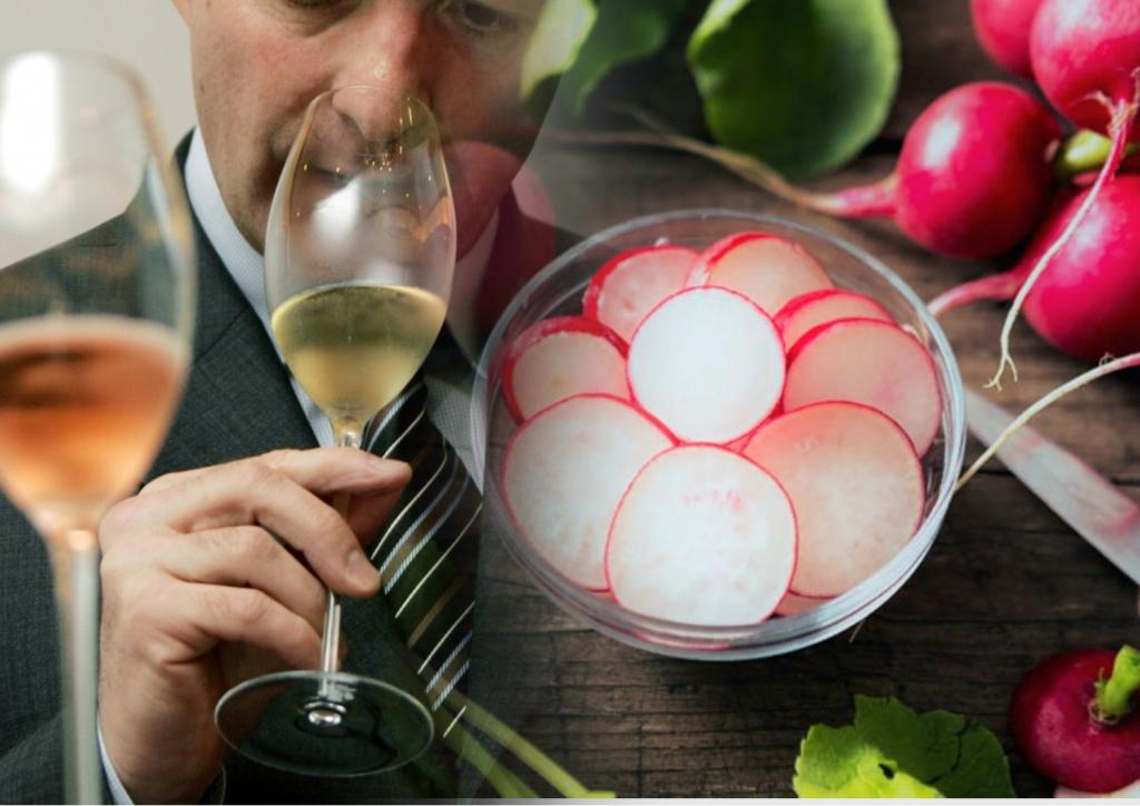Редиска с шампанским